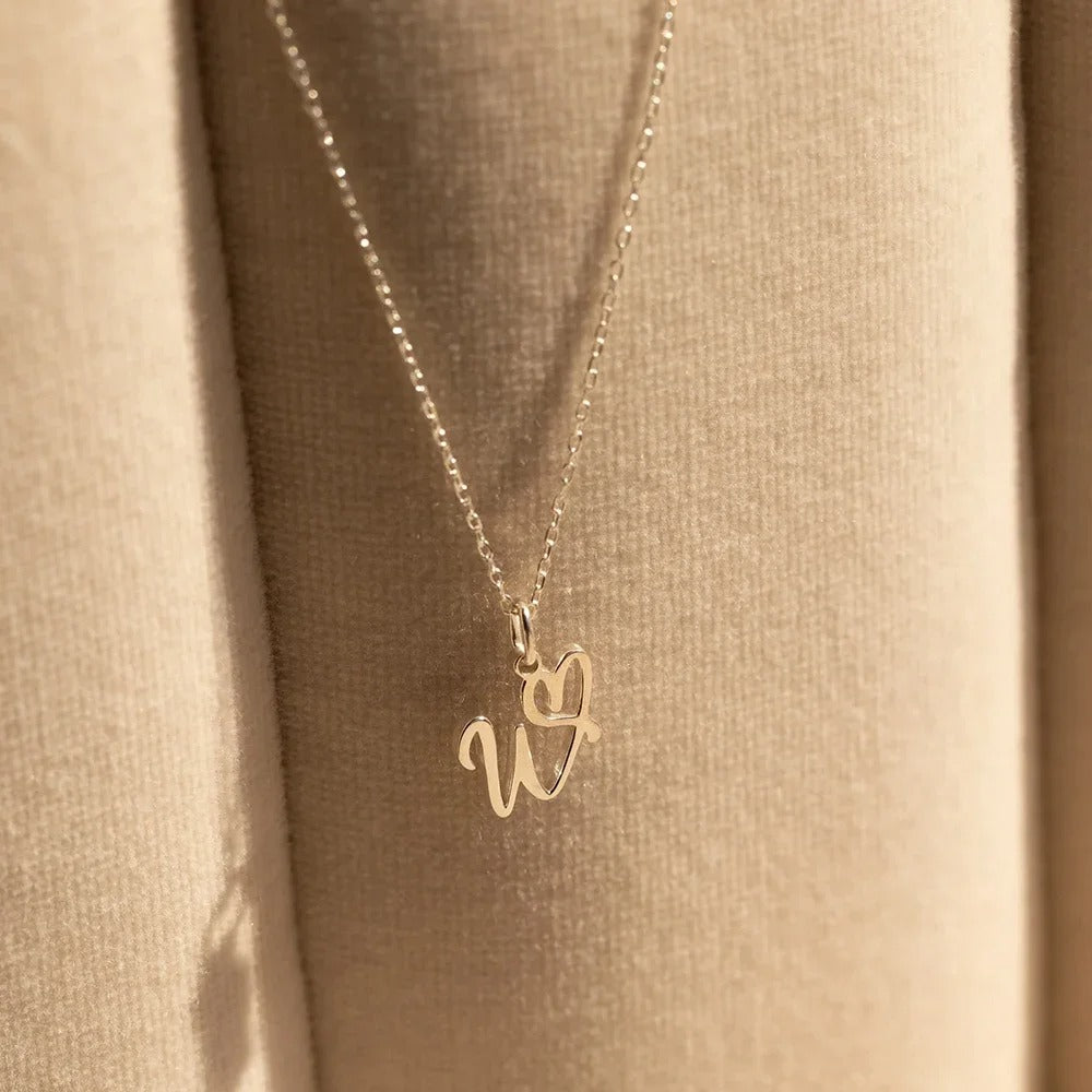 Initial Charm Necklace